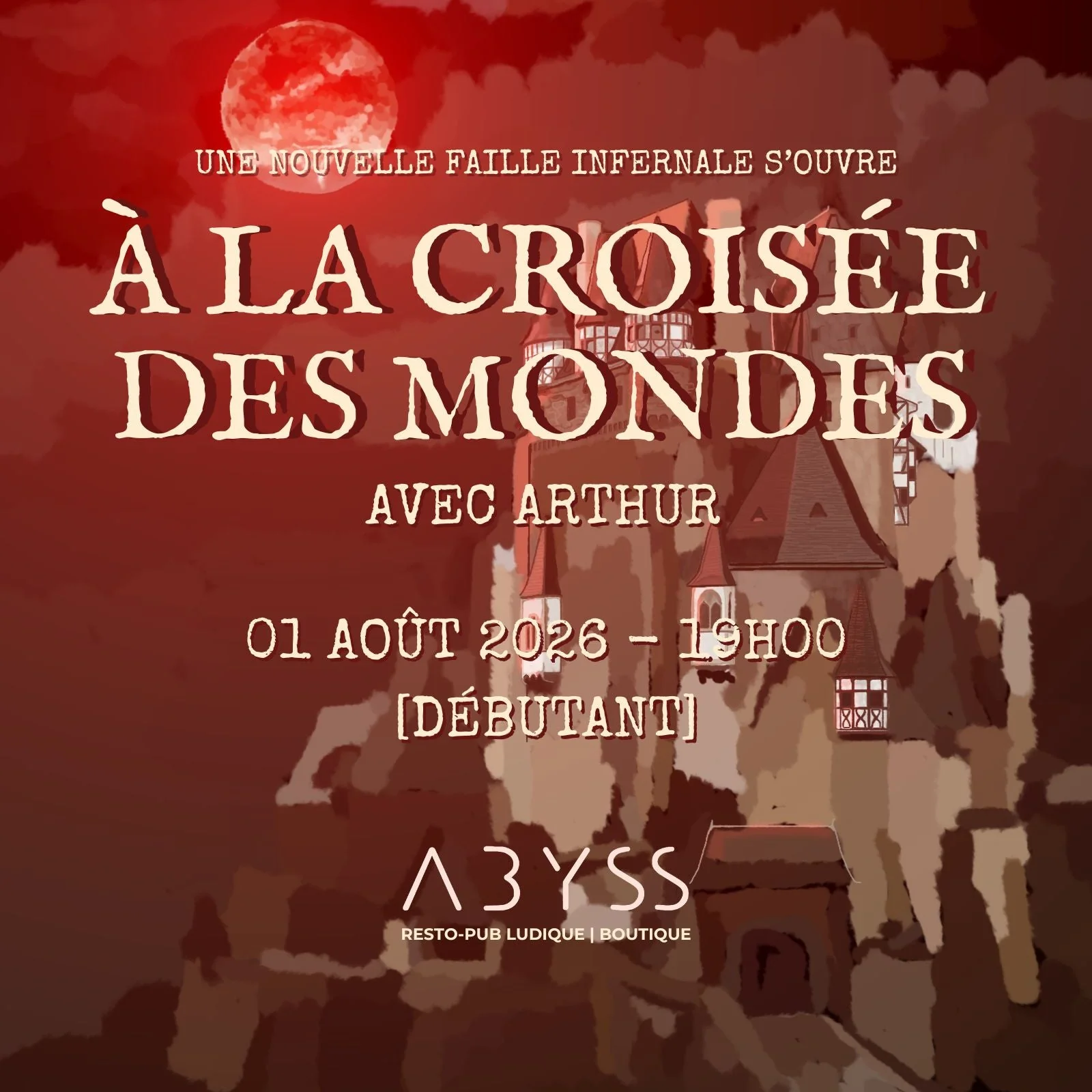À la Croisée des Mondes | 2026-08-01 (19H & 21H45)