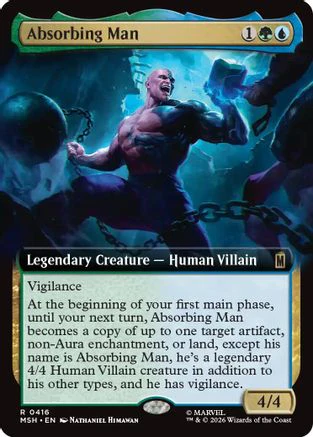 Absorbing Man (Extended Art) (MSH-416) - Marvel Super Heroes