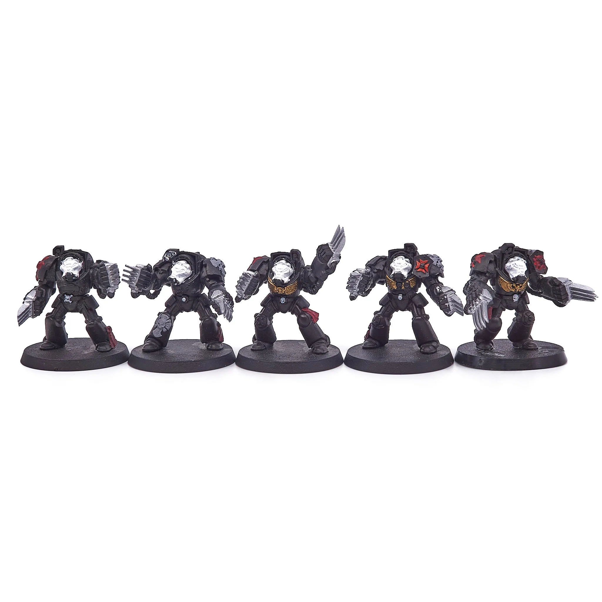 Black Templars - Assault Terminator Squad (13283-V) - Used