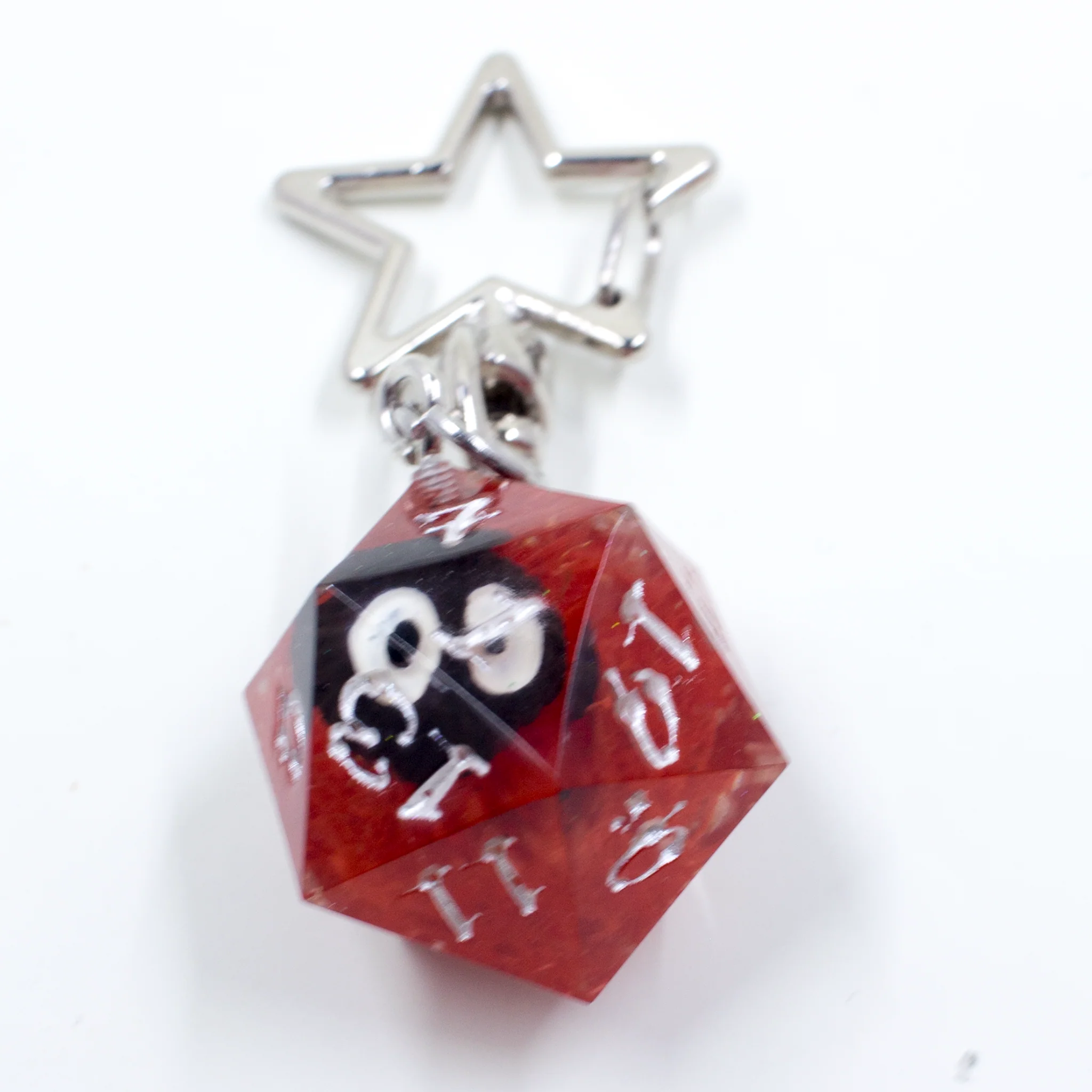 Blue Crystal Atelier - D20 Keychain - Image 3