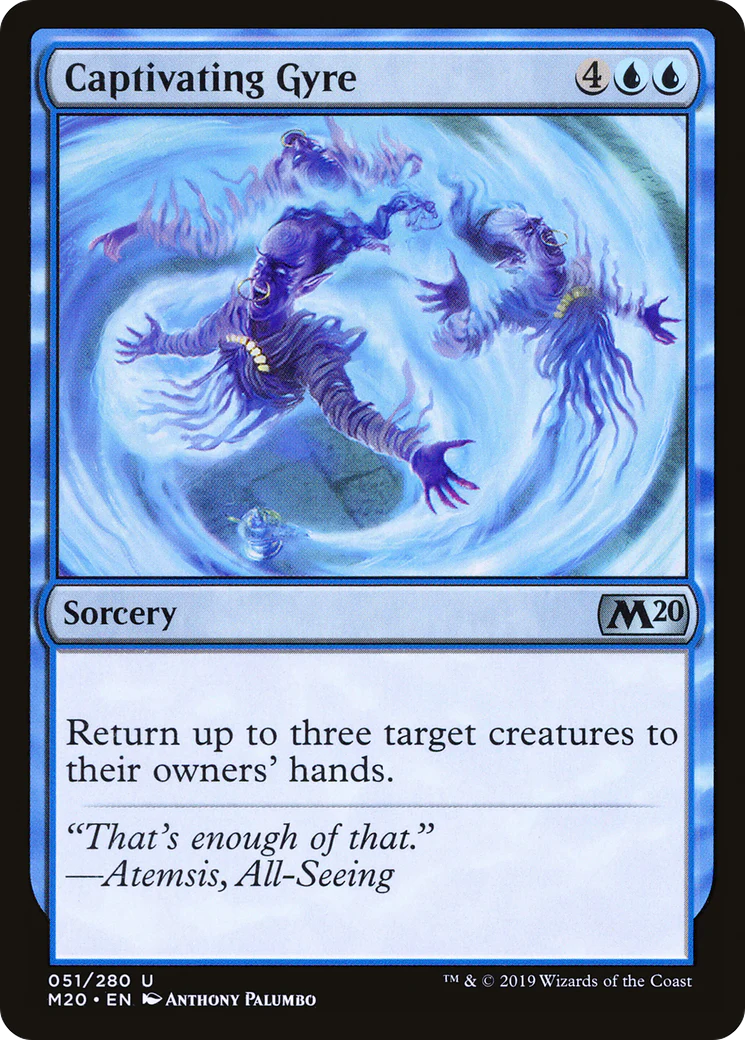 Captivating Gyre (M20-051) - Core Set 2020 Foil