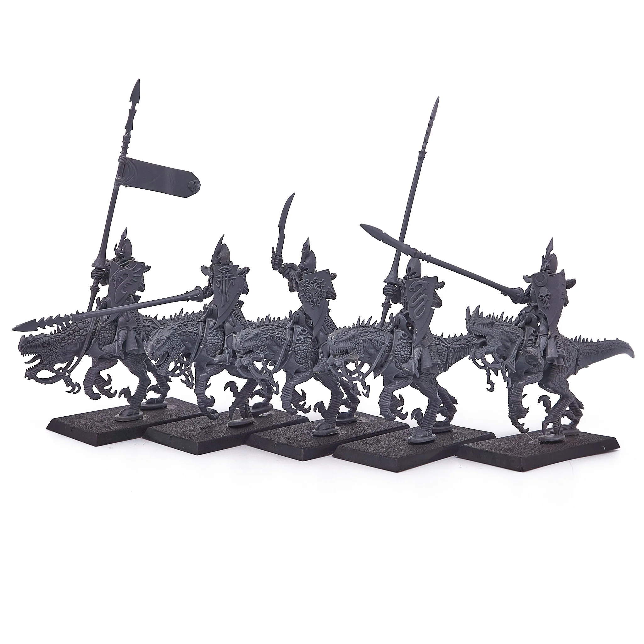 Dark Elves - Cold One Knights (15042) - Used