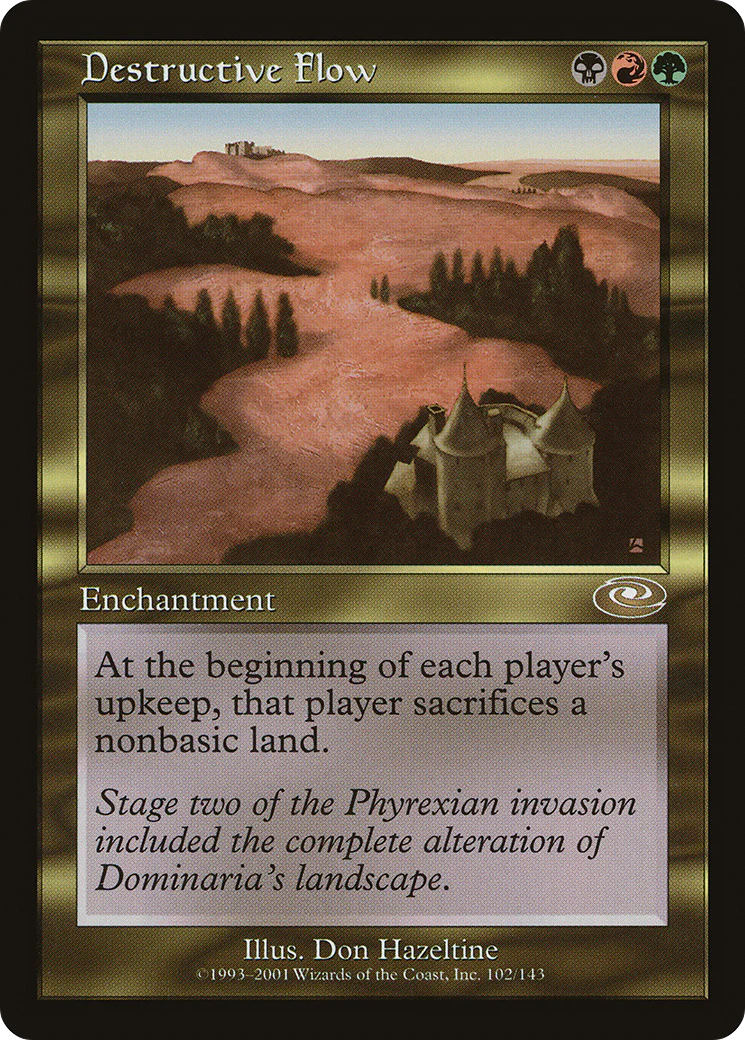 Destructive Flow (PLS-102) - Planeshift Foil