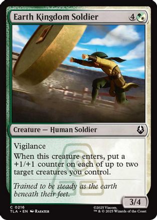 Earth Kingdom Soldier (TLE-216) - Avatar: The Last Airbender: Eternal-Legal