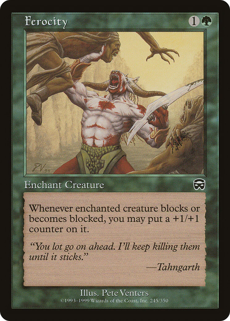 Ferocity (MMQ-245) - Mercadian Masques