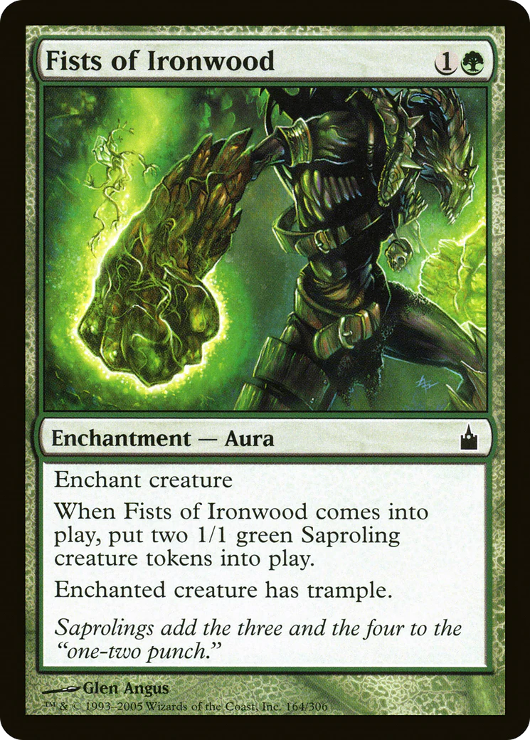 Fists of Ironwood (RAV-164) - Ravnica: City of Guilds