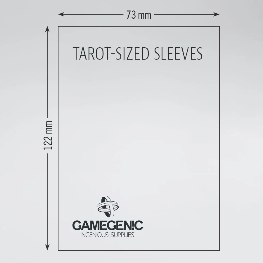 Gamegenic - Tarot Prime Boardgame Sleeves (71x120mm) - Image 2