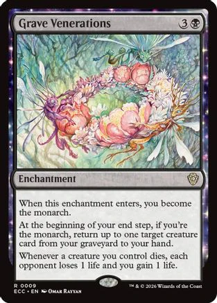 Grave Venerations (ECC-009) - Commander: Lorwyn Eclipsed