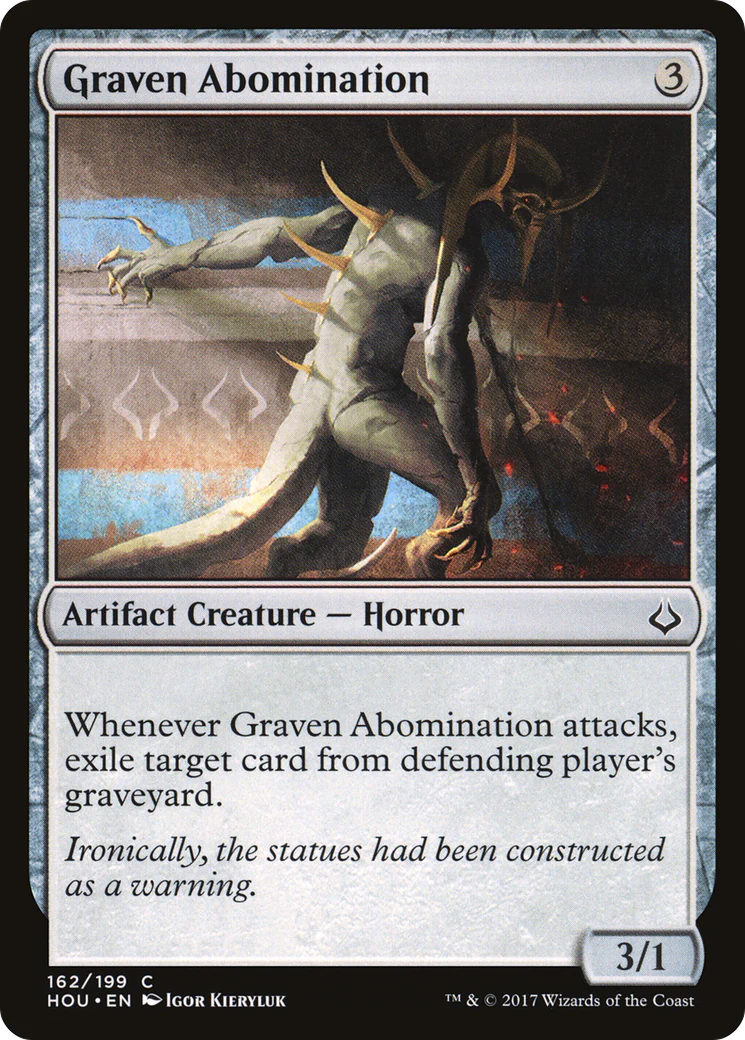 Graven Abomination (HOU-162) - Hour of Devastation