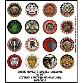 Greek Hoplite shield designs 2