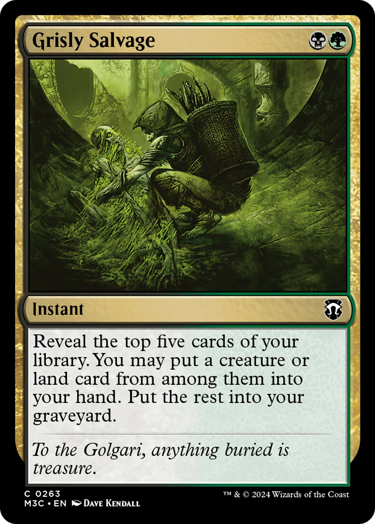 Grisly Salvage (M3C-263) - Modern Horizons 3 Commander Foil