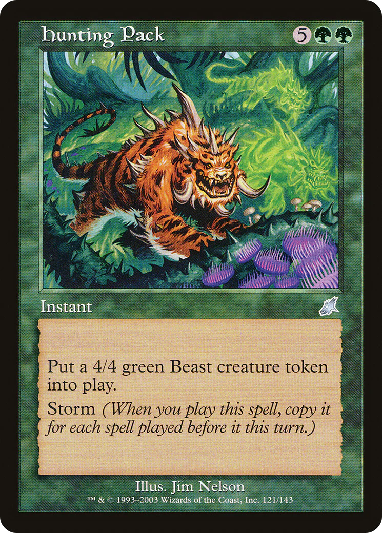 Hunting Pack (SCG-121) - Scourge Foil