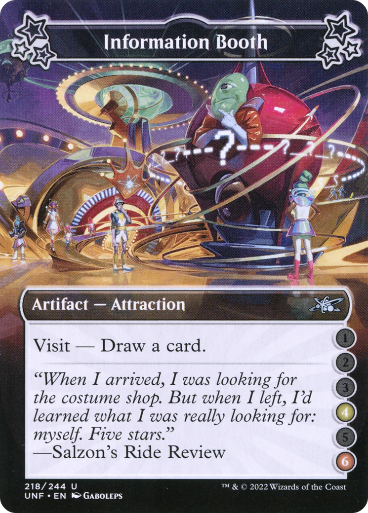 Information Booth (UNF-218C) - Unfinity Foil