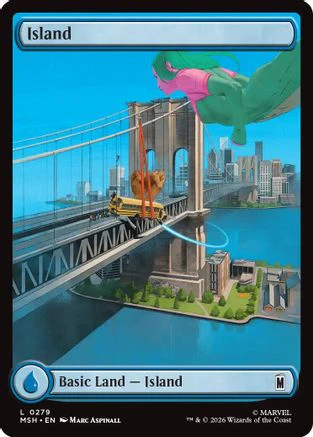 Island (0279) (MSH-279) - Marvel Super Heroes