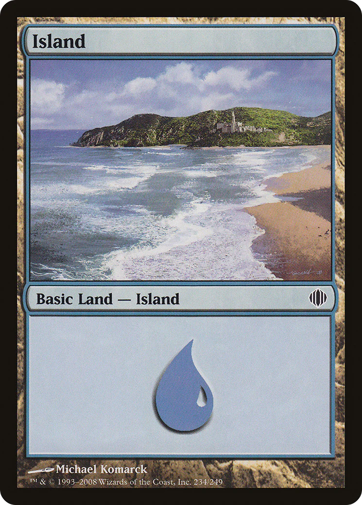 Island (ALA-234) - Shards of Alara Foil