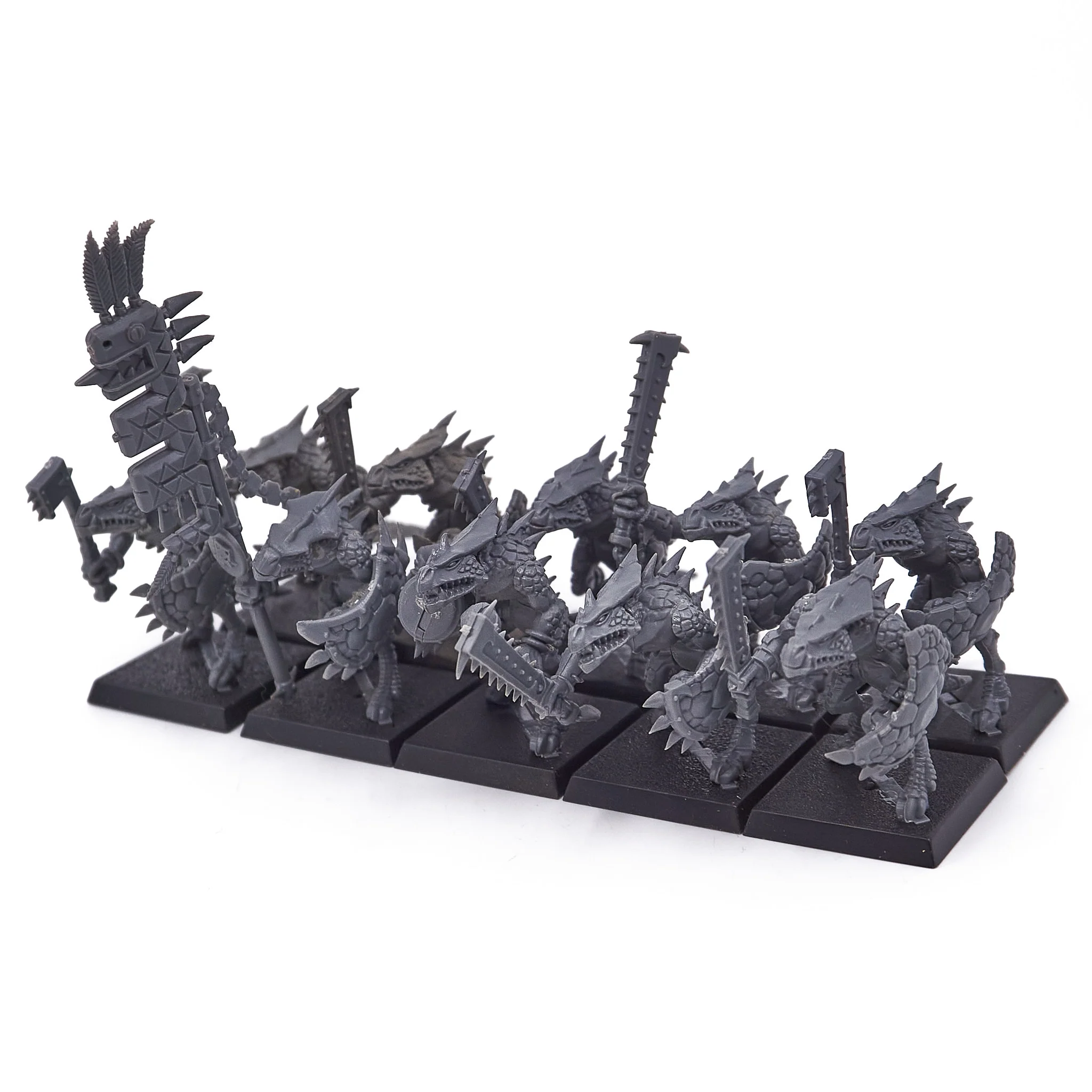 Lizardmen - Saurus Warriors (16072) - Used