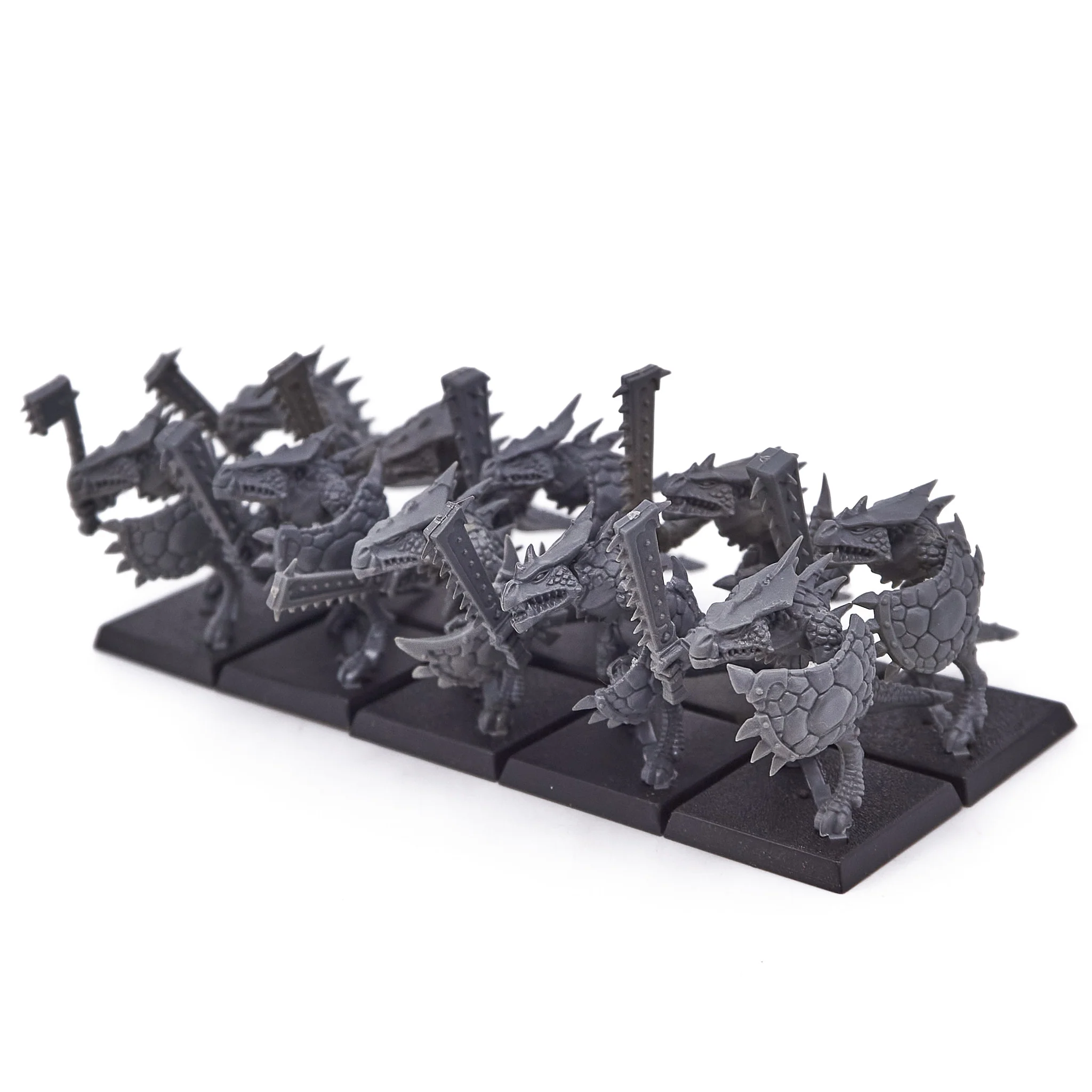 Lizardmen - Saurus Warriors (16075) - Used
