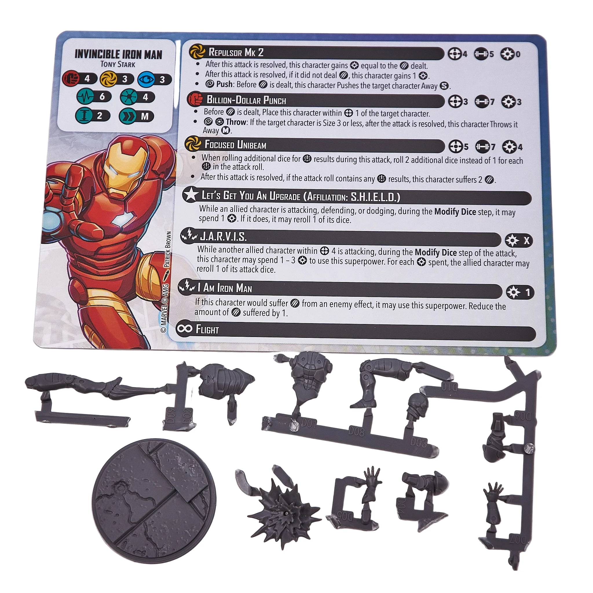 Marvel Crisis Protocol - Invincible Iron Man (13302) - Used