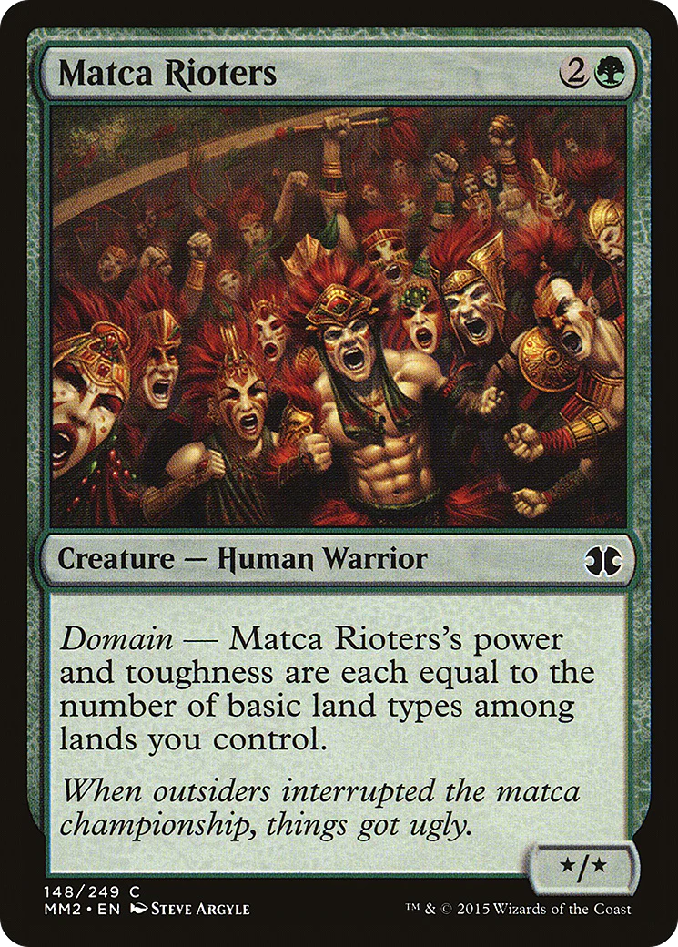 Matca Rioters (MM2-148) - Modern Masters 2015