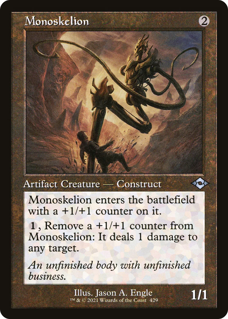 Monoskelion (MH2-429) - Modern Horizons 2 Etched Foil