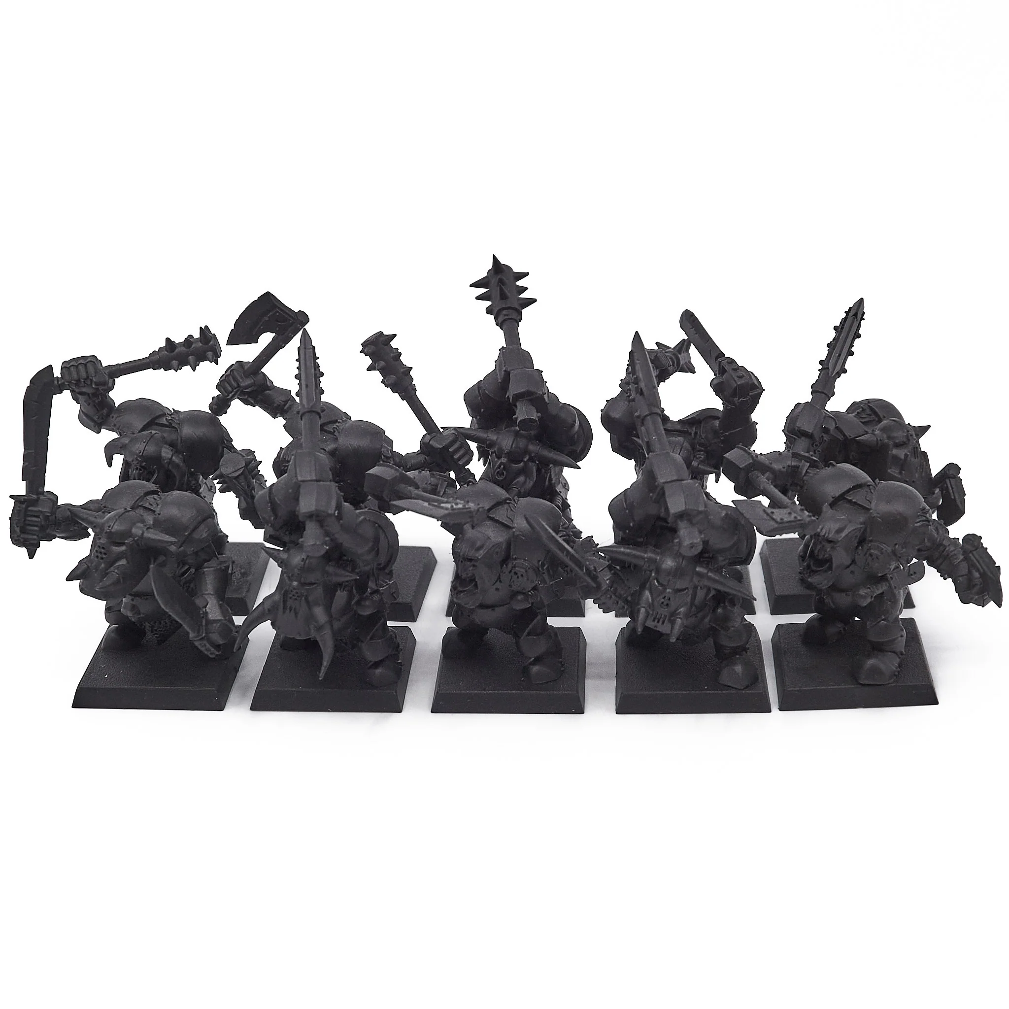 Orc and Goblin Tribes - Black Orc Mob (17491) - Used
