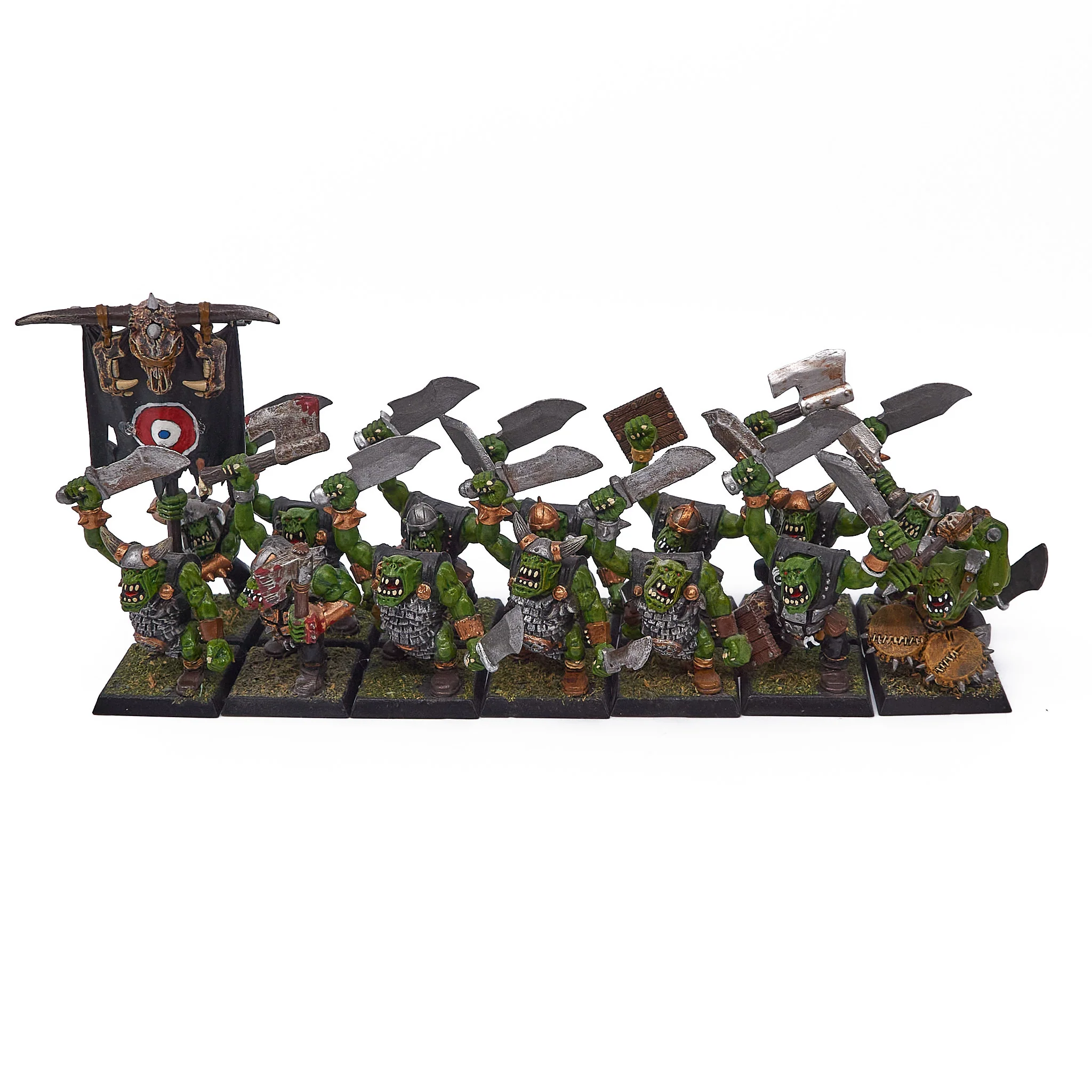 Orc and Goblin Tribes - Orc Boyz Mob (17494) - Used