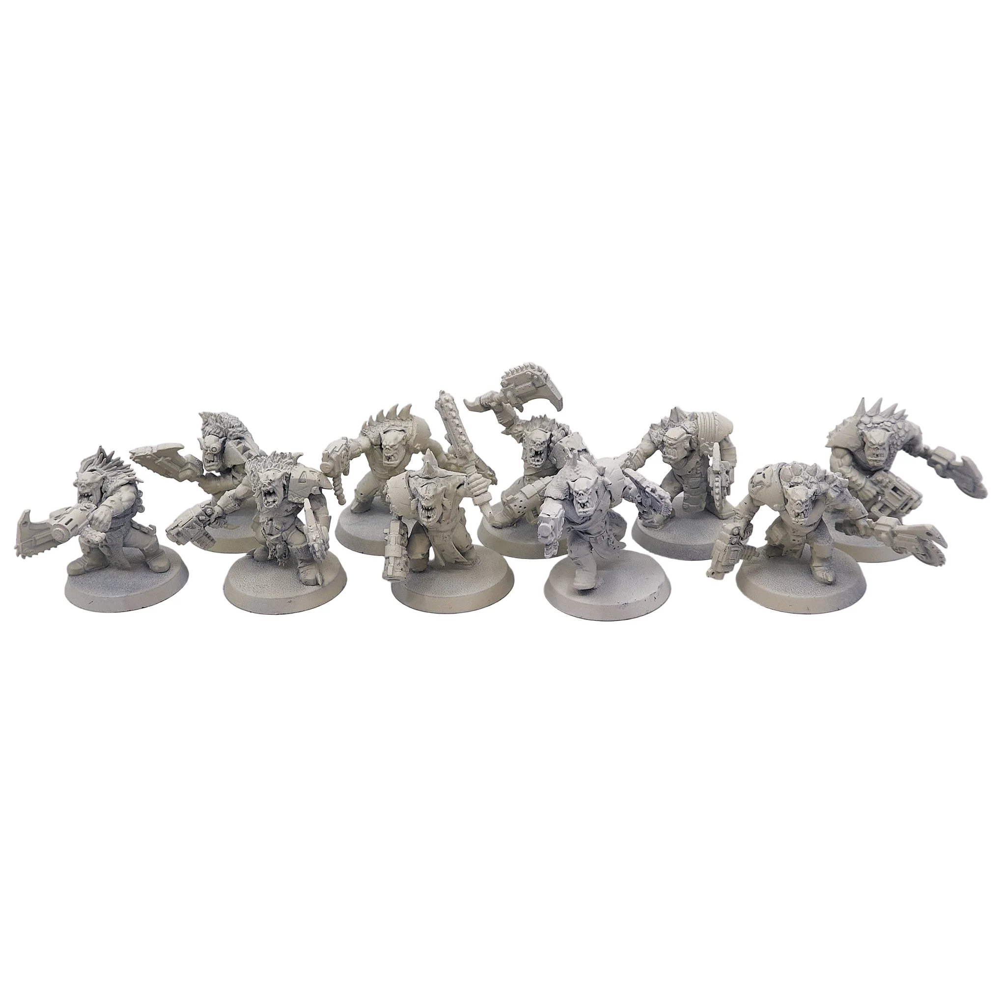 Orks - Ork Beast Snagga Boyz (13615) - Used