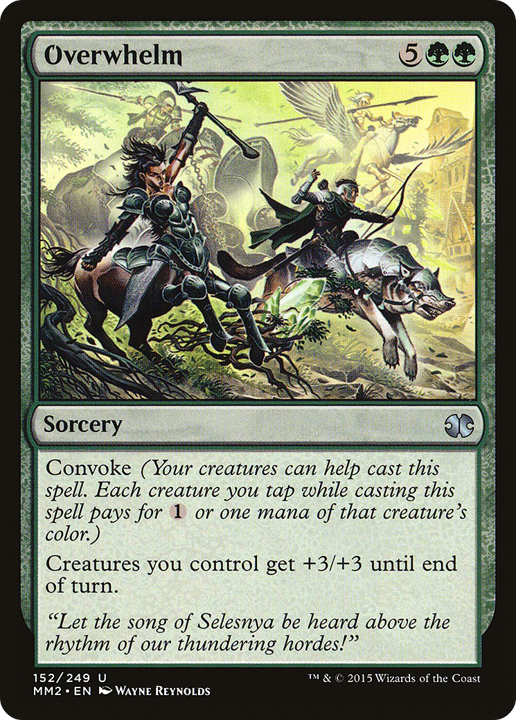 Overwhelm (MM2-152) - Modern Masters 2015