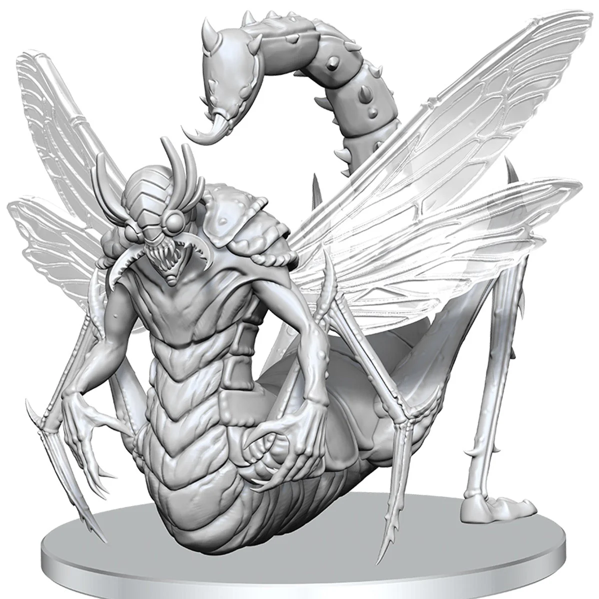 Pathfinder Unpainted Minis: Derakni / Locust Demon (90846)