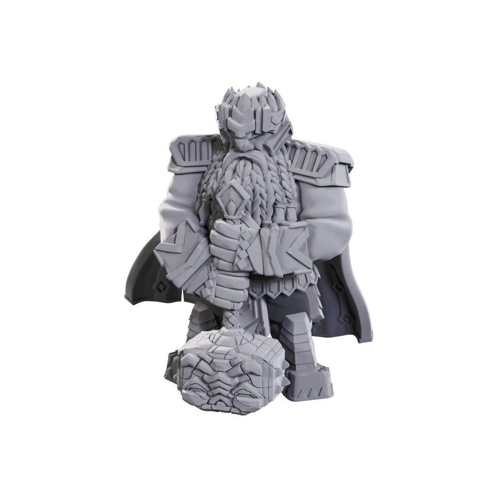 Pathfinder Unpainted Minis: Male Dwarf Champion High-Level (90710)