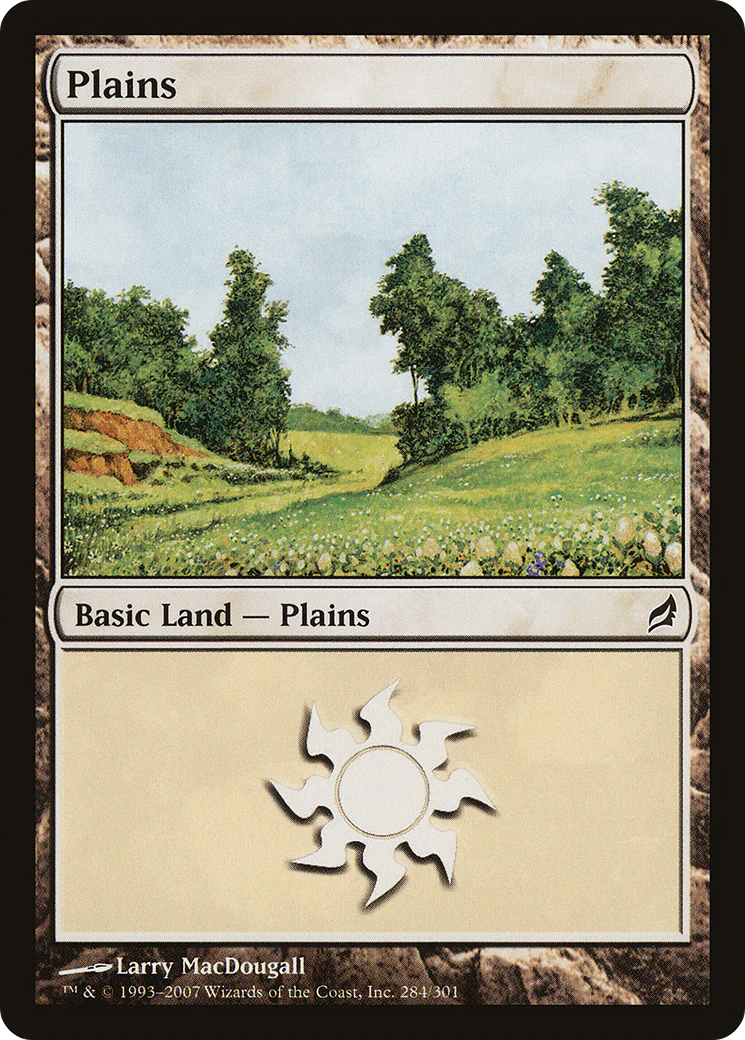 Plains (LRW-284) - Lorwyn Foil