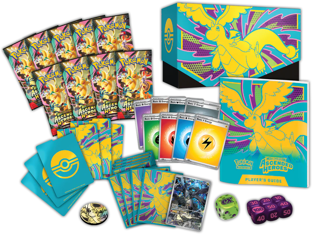 Pokemon Elite Trainer Box - Mega Evolutions: Ascended Heroes - Image 2