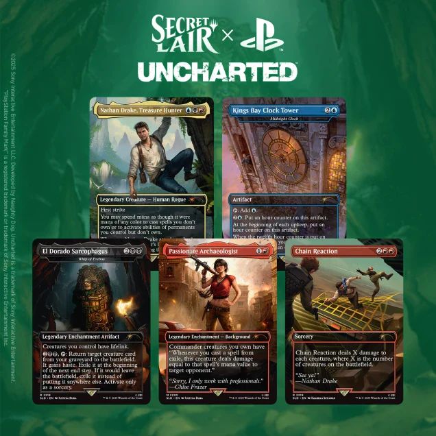 Secret Lair X Playstation : Uncharted