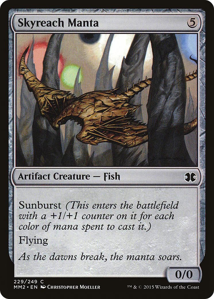 Skyreach Manta (MM2-229) - Modern Masters 2015 Foil