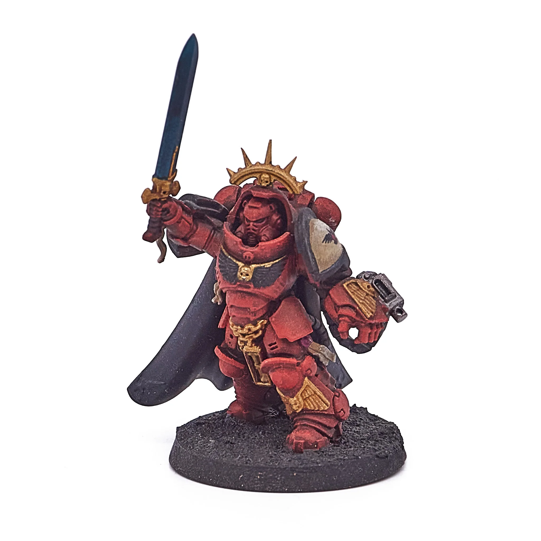 Space Marines - Captain in Gravis Armour (13812-V) - Used