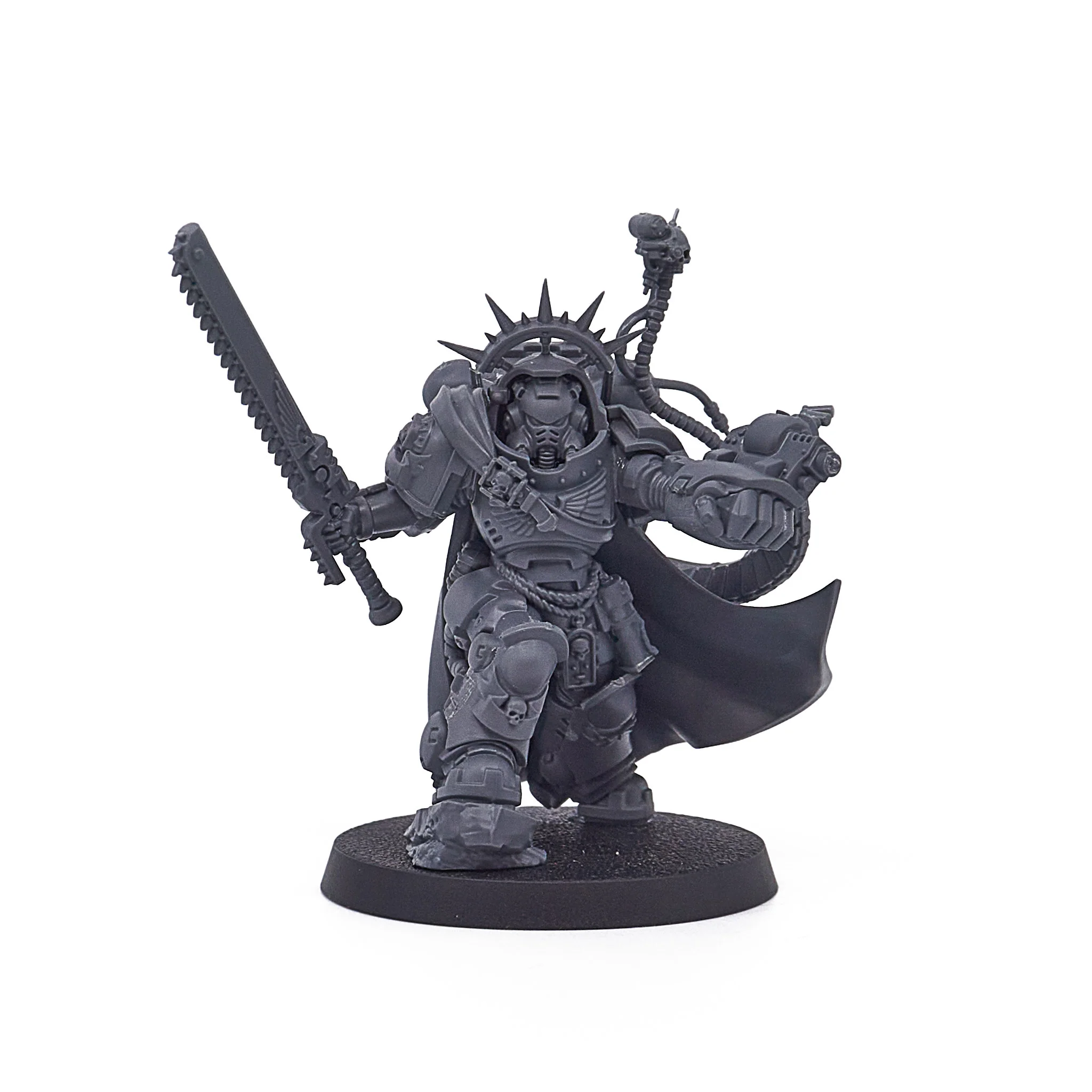 Space Marines - Captain in Gravis Armour (16627-V) - Used