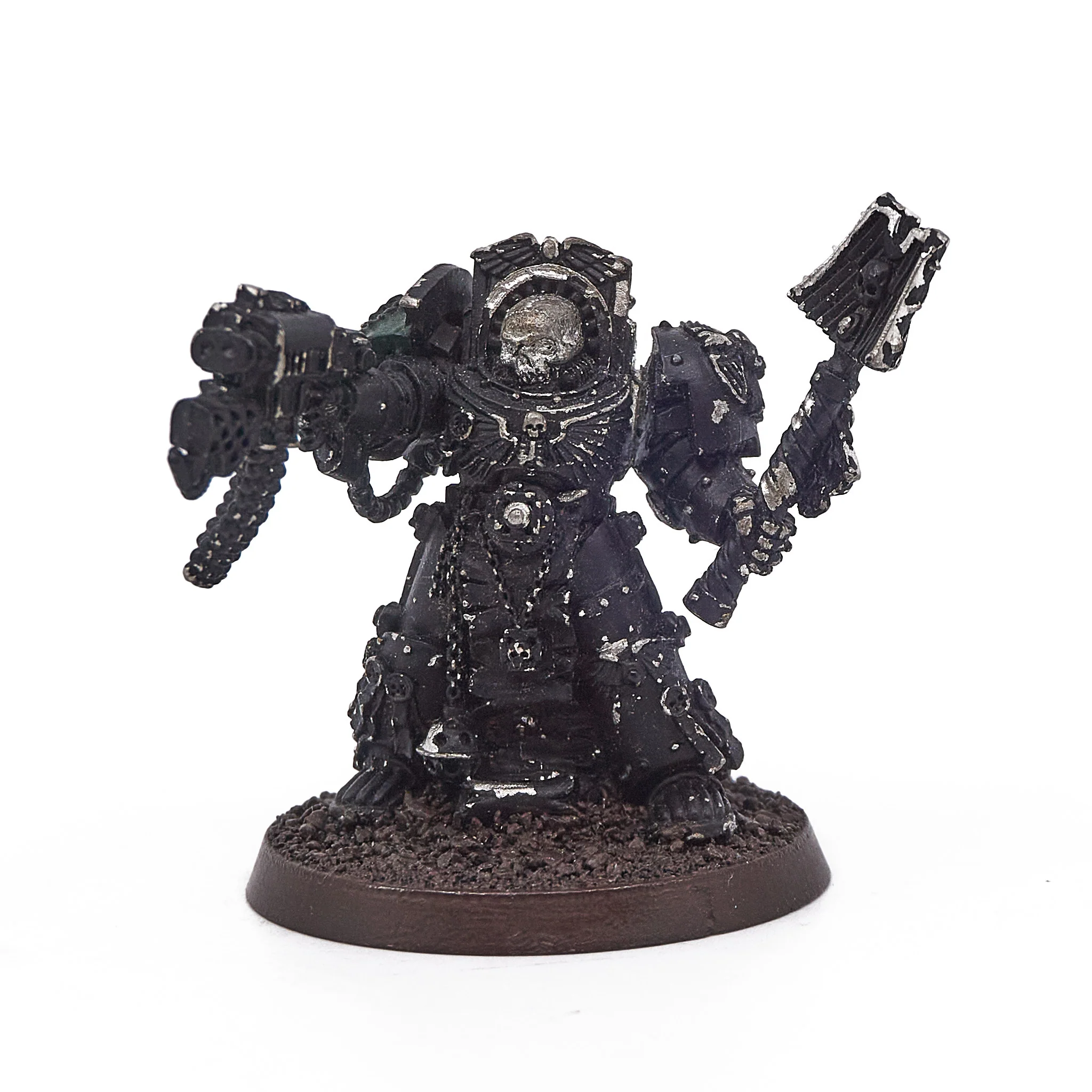 Space Marines - Chaplain in Terminator Armour (17458-V) - Used