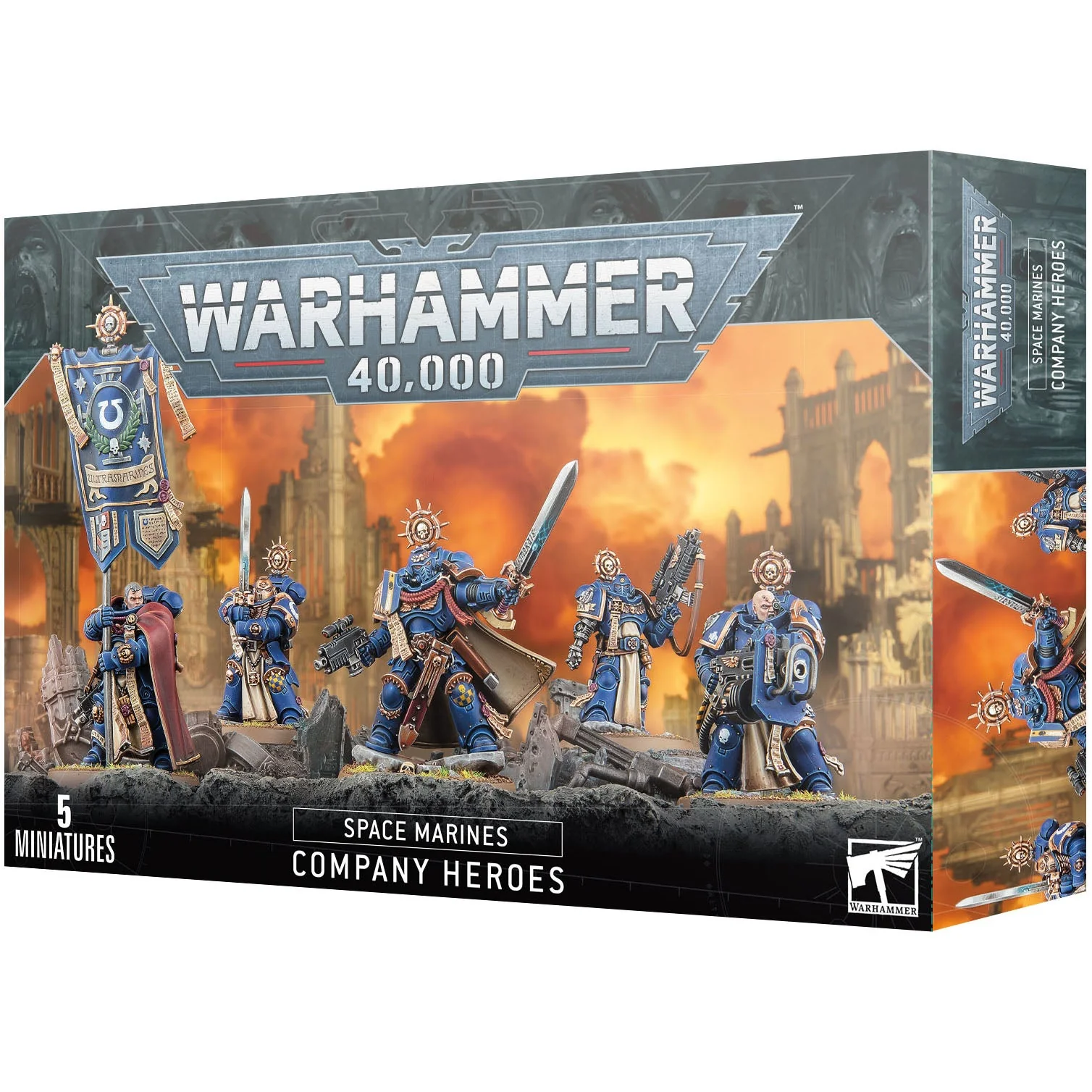Space Marines - Company Heroes ( 48-08 ) - Used