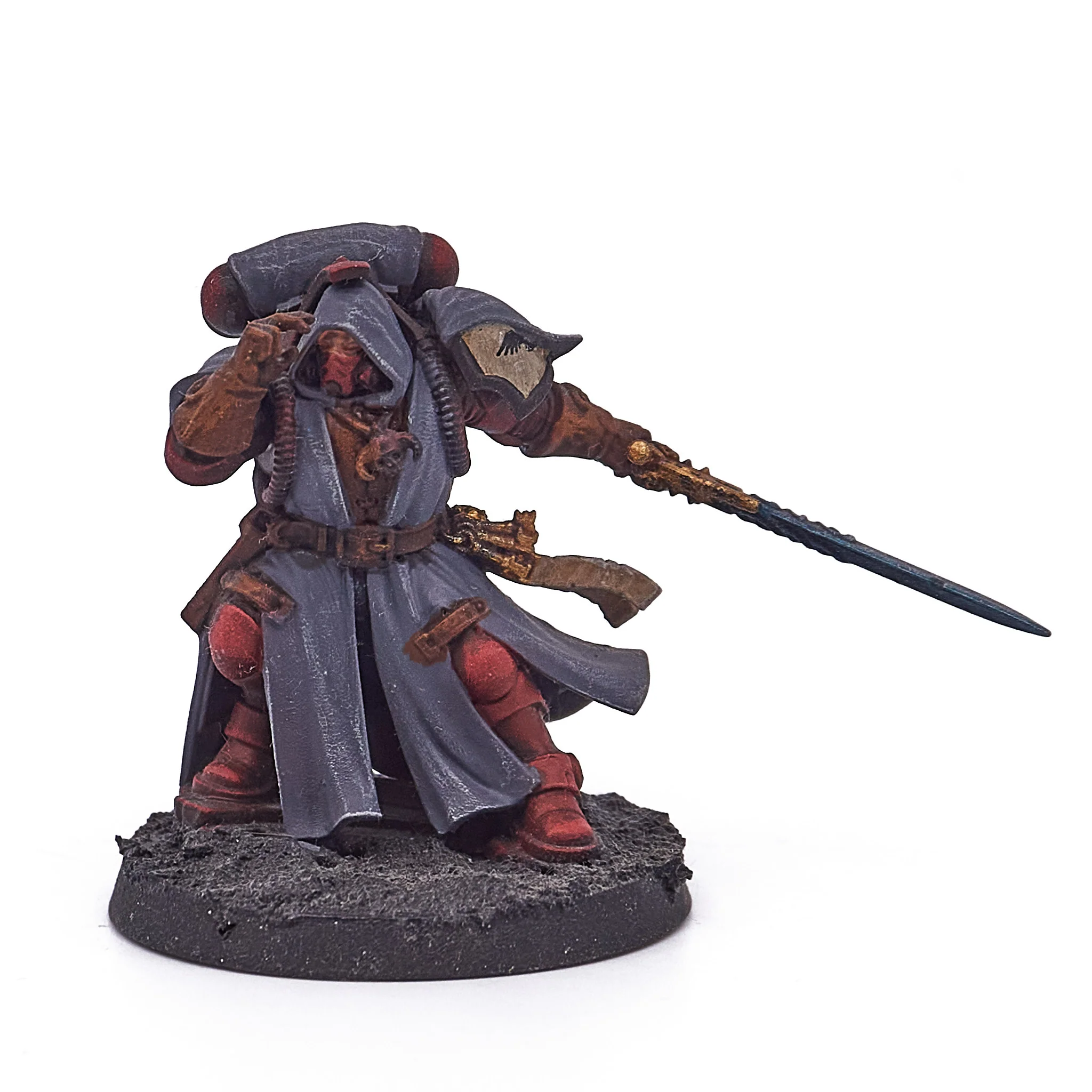 Space Marines - Librarian in Phobos Armour (13824-V) - Used