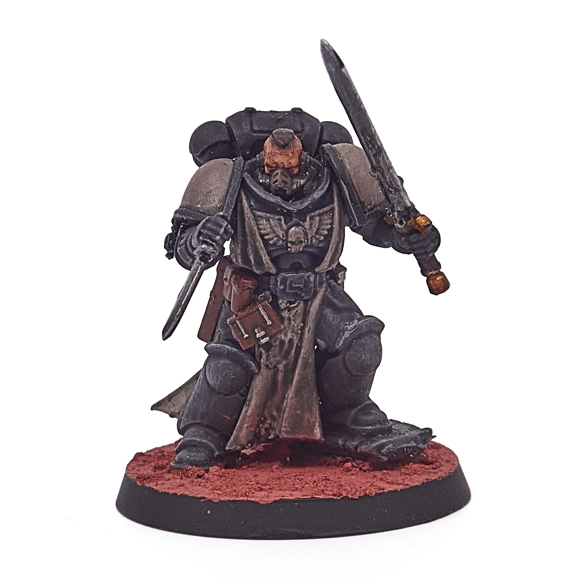 Space Marines - Lieutenant with Power Sword (14617-V) - Used