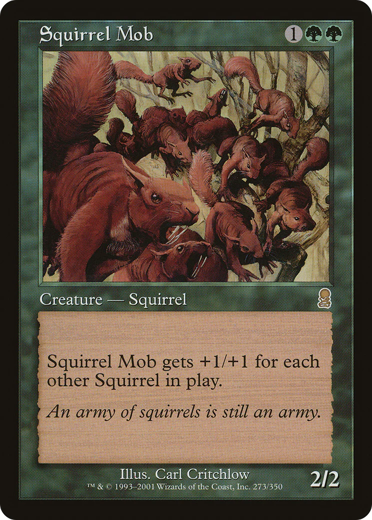 Squirrel Mob (ODY-273) - Odyssey Foil