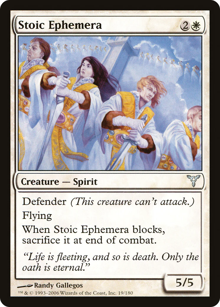 Stoic Ephemera (DIS-019) - Dissension Foil