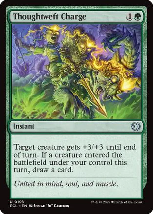 Thoughtweft Charge (ECL-198) - Lorwyn Eclipsed Foil