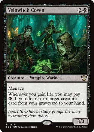 Veinwitch Coven (SOC-228) - Commander: Secrets of Strixhaven